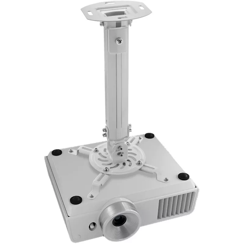 Techly Projectora griestu stiprinājuma pagarinājums 545–900 mm sudraba krāsā ICA-PM 18M