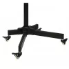 Techly Trolley Floor Stand LCD/LED/Plasma 23 inch-55 inch, 58.4 cm (23 inch), 139.7 cm (55 inch), 50 x 50 mm, 400 x 400 mm, -15 - 15°, Melns