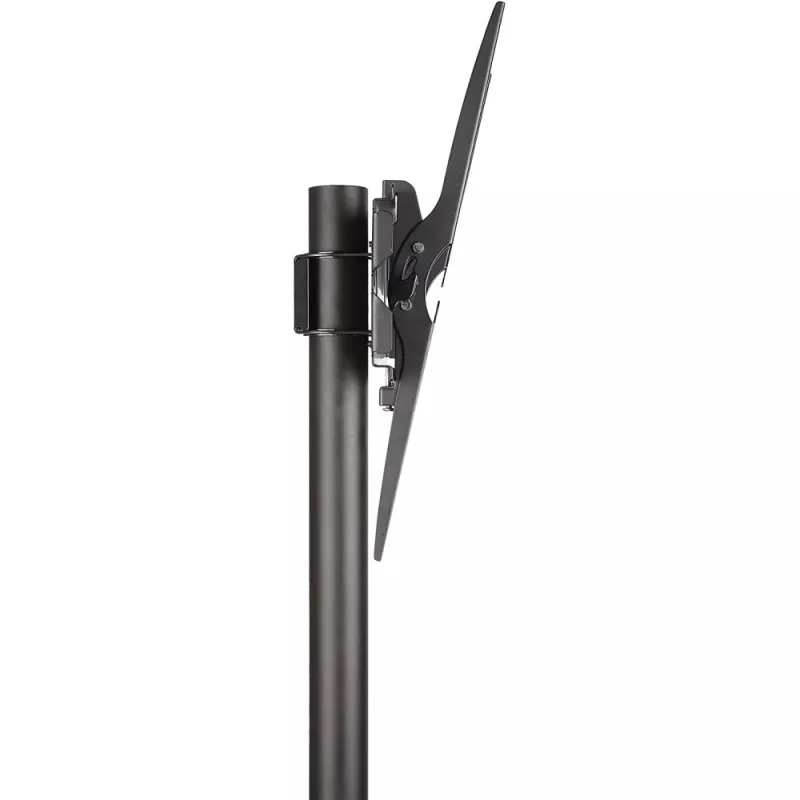 Techly Trolley Floor Stand LCD/LED/Plasma 23 inch-55 inch, 58.4 cm (23 inch), 139.7 cm (55 inch), 50 x 50 mm, 400 x 400 mm, -15 - 15°, Melns