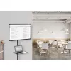Techly Trolley Floor Stand LCD/LED/Plasma 23 inch-55 inch, 58.4 cm (23 inch), 139.7 cm (55 inch), 50 x 50 mm, 400 x 400 mm, -15 - 15°, Melns