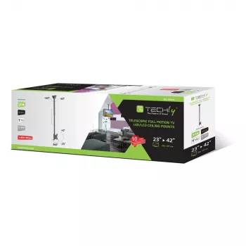 Techly teleskopisks griestu balsts līdz 1,6 m LED TV LCD 23-42 collas ICA-CPLB 922L
