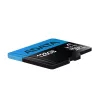 MicroSDXC zibatmiņa ADATA 128 GB UHS‑I Class 10 — 85 MB/s lasīšana, 25 MB/s rakstīšana, ūdensizturīga, ar SD adapteri