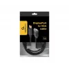 GEMBIRD DisplayPort uz VGA adaptera kabelis 2,0 m, melns