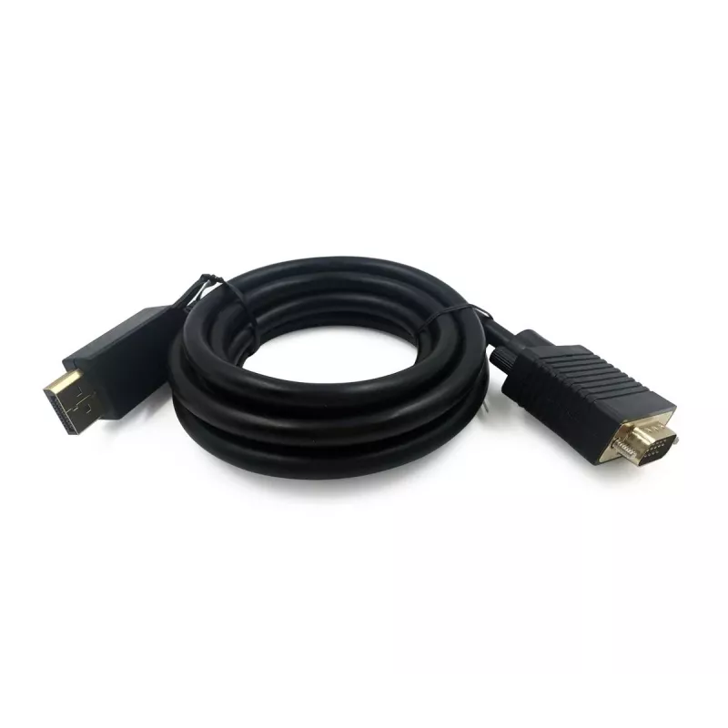 GEMBIRD DisplayPort uz VGA adaptera kabelis 2,0 m, melns