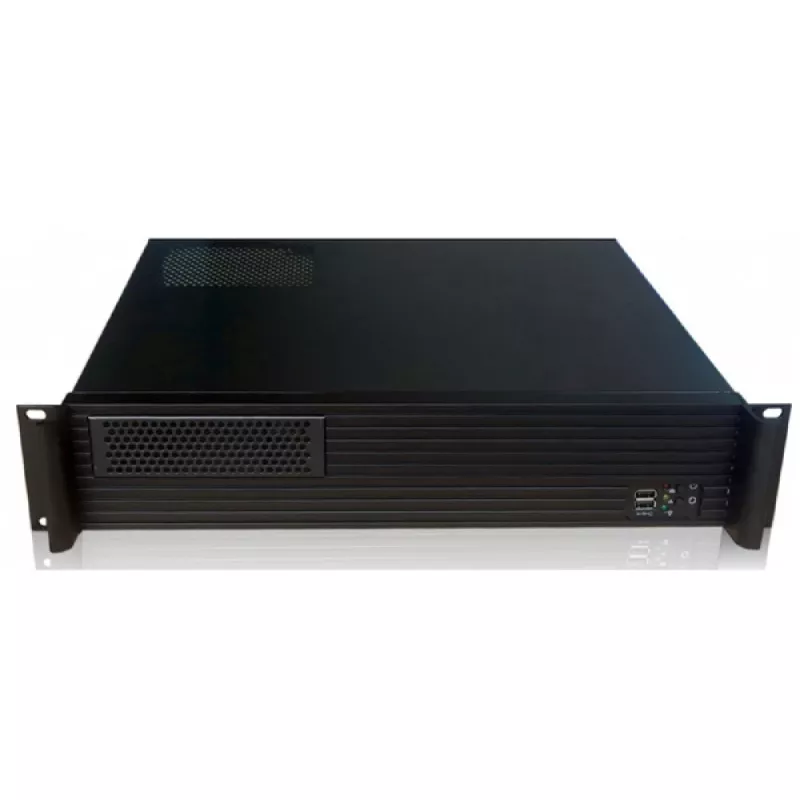 Servera korpusa plaukts TECHLY I-CASE IPC-240L, 2U, micro ATX, 4x 3.5 collu sloti, 1x 5.25 collu slots, 465x400x88.8 mm, melns