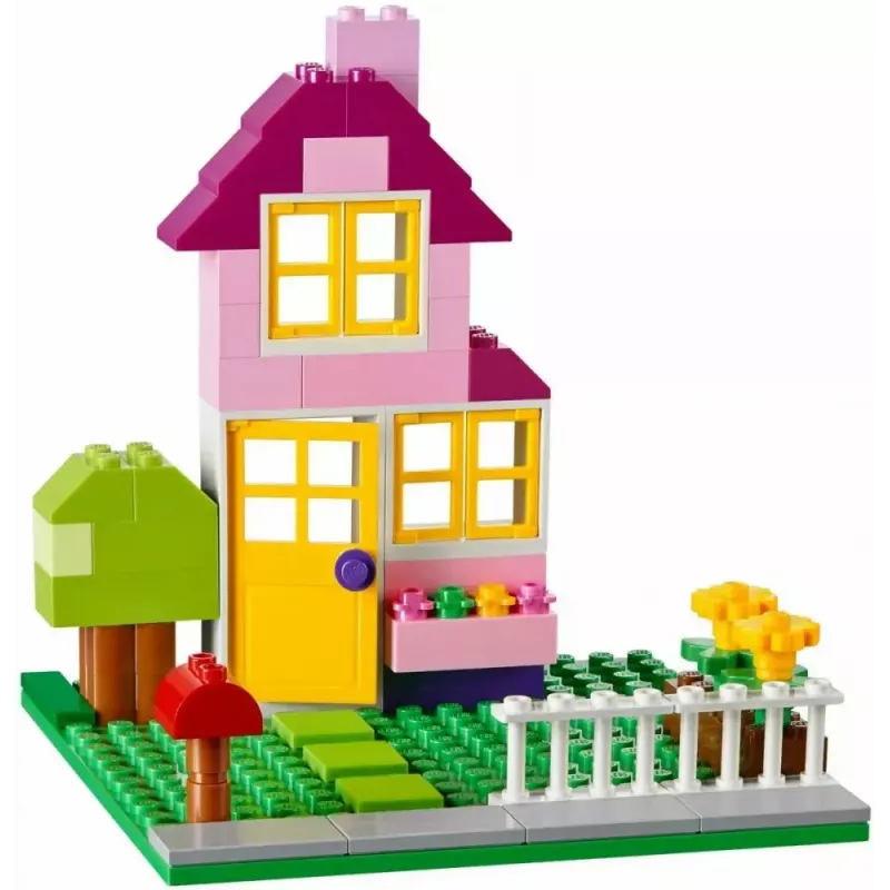 Būvēšanas komplekts LEGO Classic 10698 — 790 gabali, daudzkrāsains, 33 krāsas, ietver zaļas pamatplāksnes un piederumus