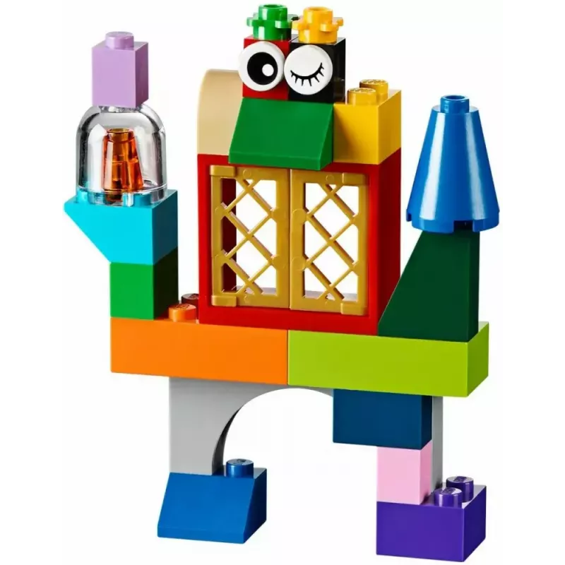 Būvēšanas komplekts LEGO Classic 10698 — 790 gabali, daudzkrāsains, 33 krāsas, ietver zaļas pamatplāksnes un piederumus