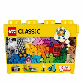 Būvēšanas komplekts LEGO Classic 10698 — 790 gabali, daudzkrāsains, 33 krāsas, ietver zaļas pamatplāksnes un piederumus