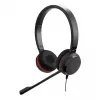 Jabra Evolve 20SE MS Stereo, vadu, birojam/zvanu centram, 150 - 7000 Hz, 132 g, austiņas, melna