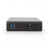 GEMBIRD Ārējais USB 3.0 korpuss 3,5 collu diskam – melns