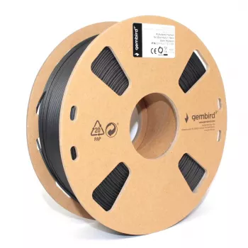 3D drukas materiāls Gembird 3DP-PLA1.75-01-BK