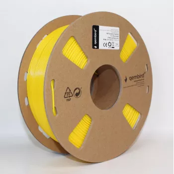 GEMBIRD PETG dzeltens, 1,75 mm, 1 kg