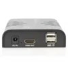 DIGITUS HDMI KVM pagarinātājs, 120 m tīkla kabelī (Cat 5, 5E, 6), Full HD, 1080p