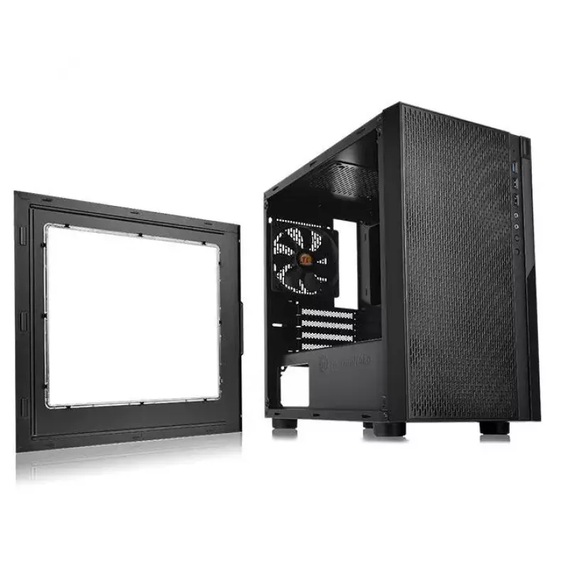 PC korpuss Thermaltake Versa H18 Micro Tower Melns