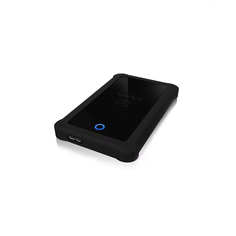 ICY BOX IB-233U3-B HDD/SSD korpuss Melns 2.5 collas