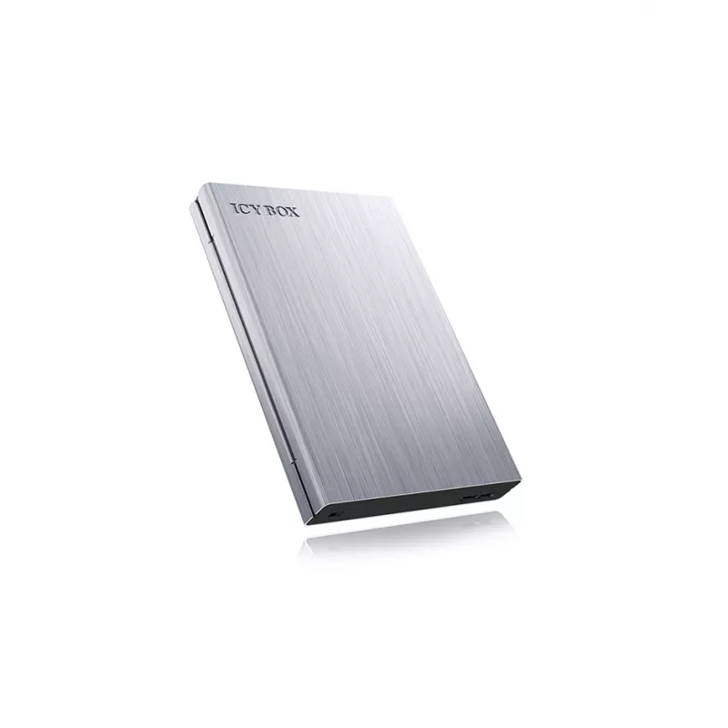ICY BOX IB-241WP HDD/SSD korpuss 2,5 collu antracīta, sudraba krāsā