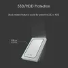 ICY BOX IB-241WP HDD/SSD korpuss 2,5 collu antracīta, sudraba krāsā