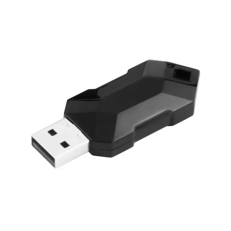 Bezvadu spēļu kontrolieris ESPERANZA EGG112K 2,4 GHz datoriem un PS3, USB uztvērējs, melns, 12 pogas, analogās sviras