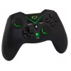 Bezvadu spēļu kontrolieris ESPERANZA EGG112K 2,4 GHz datoriem un PS3, USB uztvērējs, melns, 12 pogas, analogās sviras