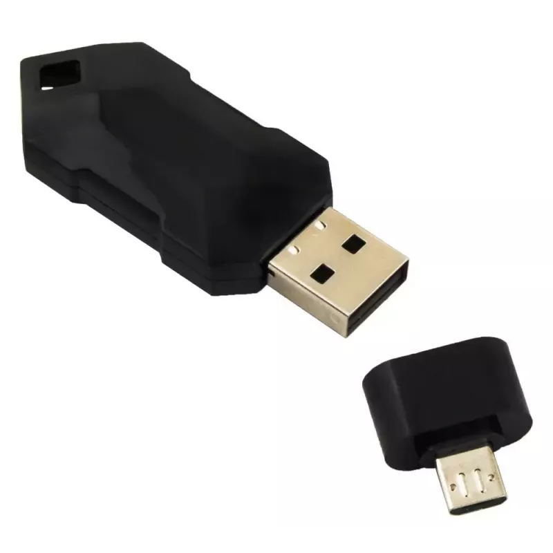 Bezvadu spēļu kontrolieris ESPERANZA EGG112K 2,4 GHz datoriem un PS3, USB uztvērējs, melns, 12 pogas, analogās sviras