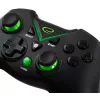 Bezvadu spēļu kontrolieris ESPERANZA EGG112K 2,4 GHz datoriem un PS3, USB uztvērējs, melns, 12 pogas, analogās sviras