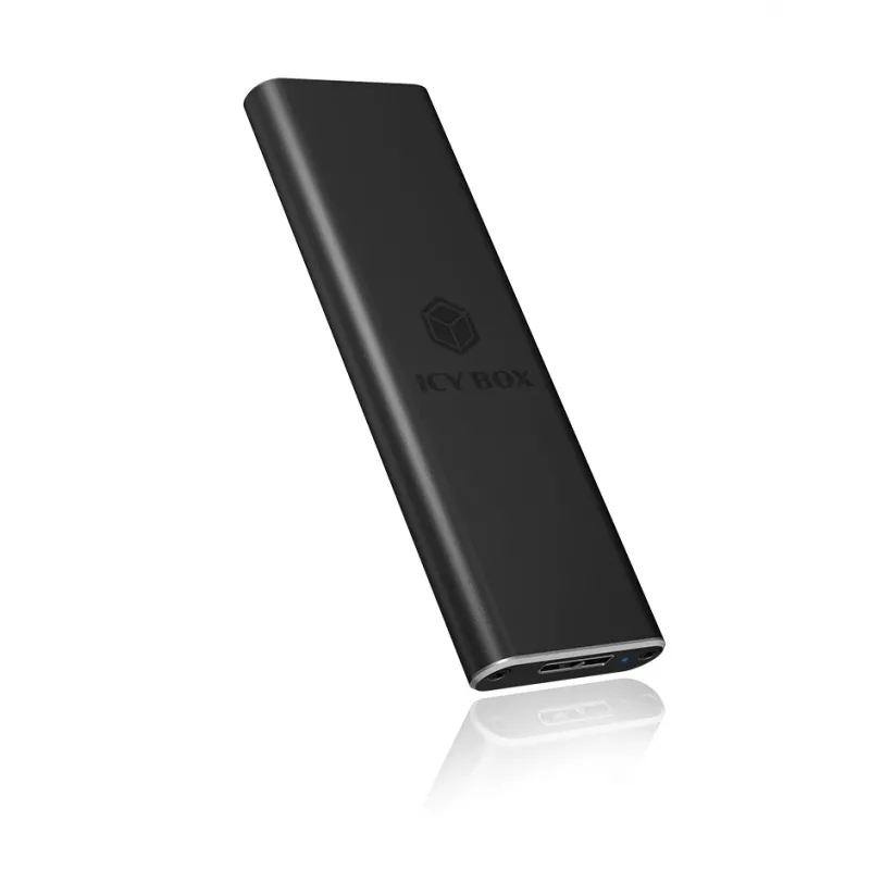 ICY BOX IB-183M2 SSD korpuss Melns M.2