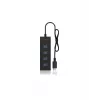 ICY BOX IB-HUB1409-C3 USB 3.2 Gen 1 (3.1 Gen 1) Type-C 5000 Mbit/s Melns
