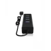 ICY BOX IB-HUB1409-U3 USB 3.2 Gen 1 (3.1 Gen 1) Type-A 5000 Mbit/s Melns