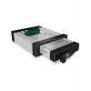 ICY BOX IB-129SSK-B 13,3 cm (5,25 collu) priekšējais panelis melns