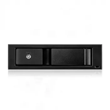 ICY BOX IB-158SSK-B 13,3 cm (5,25 collu) nesēja panelis Melns