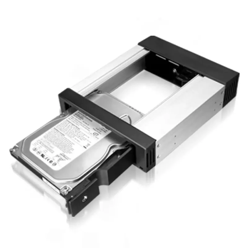 ICY BOX IB-158SSK-B 13,3 cm (5,25 collu) nesēja panelis Melns