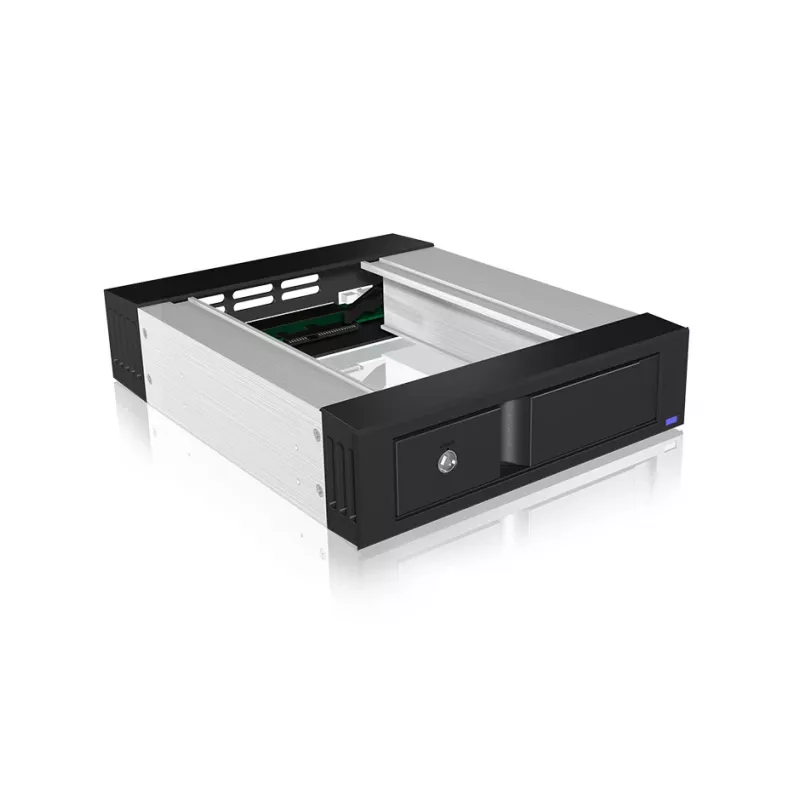 ICY BOX IB-158SSK-B 13,3 cm (5,25 collu) nesēja panelis Melns