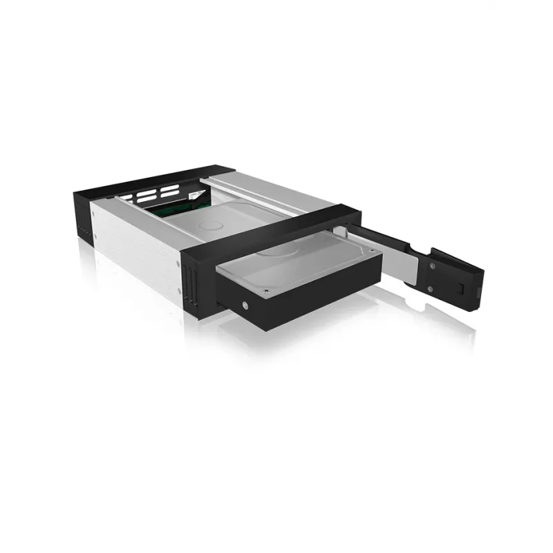 ICY BOX IB-158SSK-B 13,3 cm (5,25 collu) nesēja panelis Melns