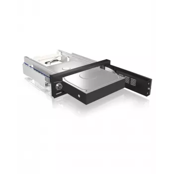 ICY BOX IB-168SK-B 13.3 cm (5.25 collu) paneļa turētājs Melns