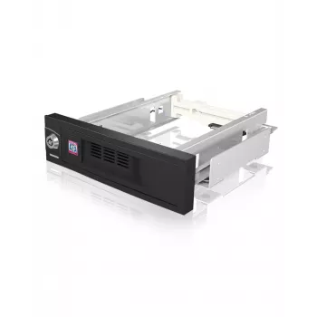 ICY BOX IB-168SK-B 13.3 cm (5.25 collu) paneļa turētājs Melns