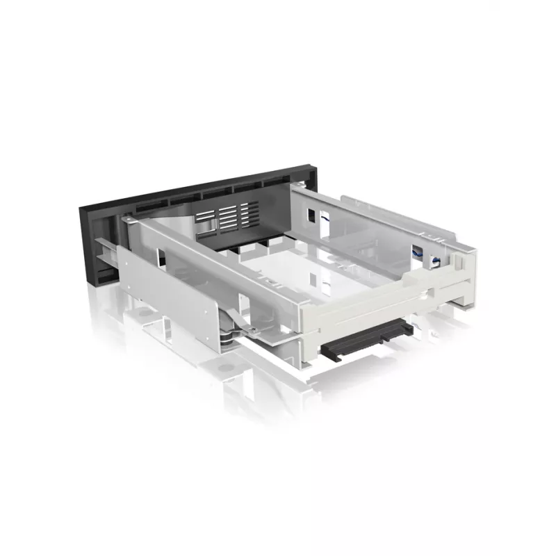ICY BOX IB-168SK-B 13.3 cm (5.25 collu) paneļa turētājs Melns