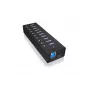 ICY BOX IB-AC6110 USB 3.2 Gen 1 (3.1 Gen 1) Type-B 5000 Mbit/s melns