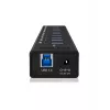 ICY BOX IB-AC6110 USB 3.2 Gen 1 (3.1 Gen 1) Type-B 5000 Mbit/s melns