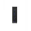 ICY BOX IB-AC6110 USB 3.2 Gen 1 (3.1 Gen 1) Type-B 5000 Mbit/s melns