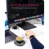 ICY BOX IB-HUB1403 USB 3.2 Gen 1 (3.1 Gen 1) Type-A 5000 Mbit/s melns