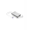 ICY BOX IB-AC703-U3 HDD/SSD korpuss Balts 2,5 collu