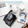 ICY BOX IB-RD3621U3 HDD/SSD korpuss Melns 3.5 collas