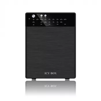 ICY BOX IB-RD3640SU3 HDD korpuss Melns 3.5 collas
