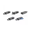 ICY BOX IB-CR200-C karšu lasītājs USB 2.0 Melns