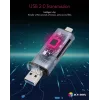 ICY BOX IB-CR200-C karšu lasītājs USB 2.0 Melns