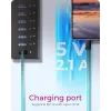 ICY BOX IB-AC6113 USB 3.2 Gen 1 (3.1 Gen 1) Type-B 5000 Mbit/s melns