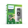 Philips DVT1250 diktofons ar iekšējo atmiņu un zibatmiņas karti, melns, pelēks