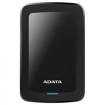 ADATA HDD Ext HV300 2TB Melns ārējais cietais disks 2,5 collu USB 3.2 Gen 1 (3.1 Gen 1)
