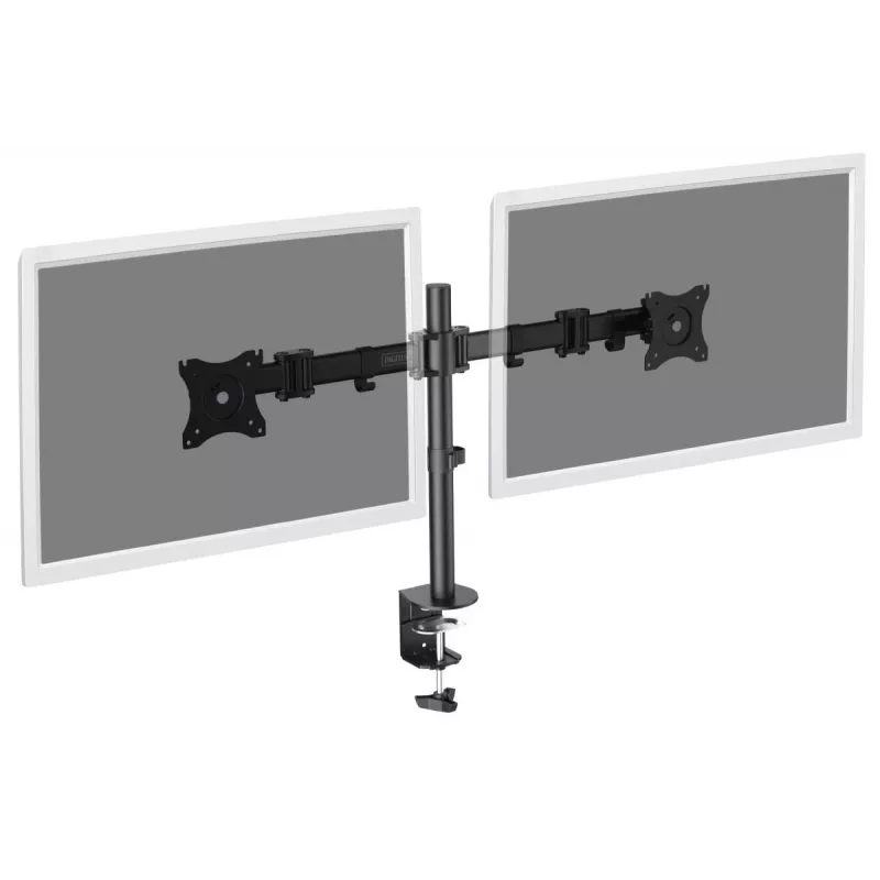 DIGITUS Dual Monitor Stand spailes stiprinājums monitoriem līdz 70 cm (27 inch) (DA-90349)