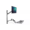 DIGITUS Elastīgs sienas stiprinājums darba vietām monitoram un tastatūrai (DA-90354)